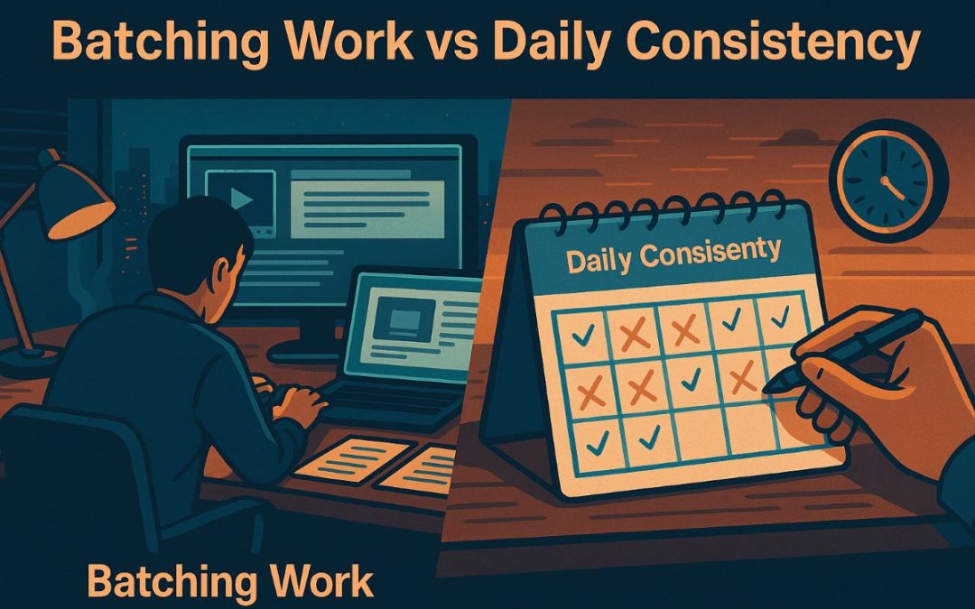 Batching Work vs Daily Consistency